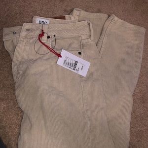 NWT BDG urban outfitters corduroy mom pant